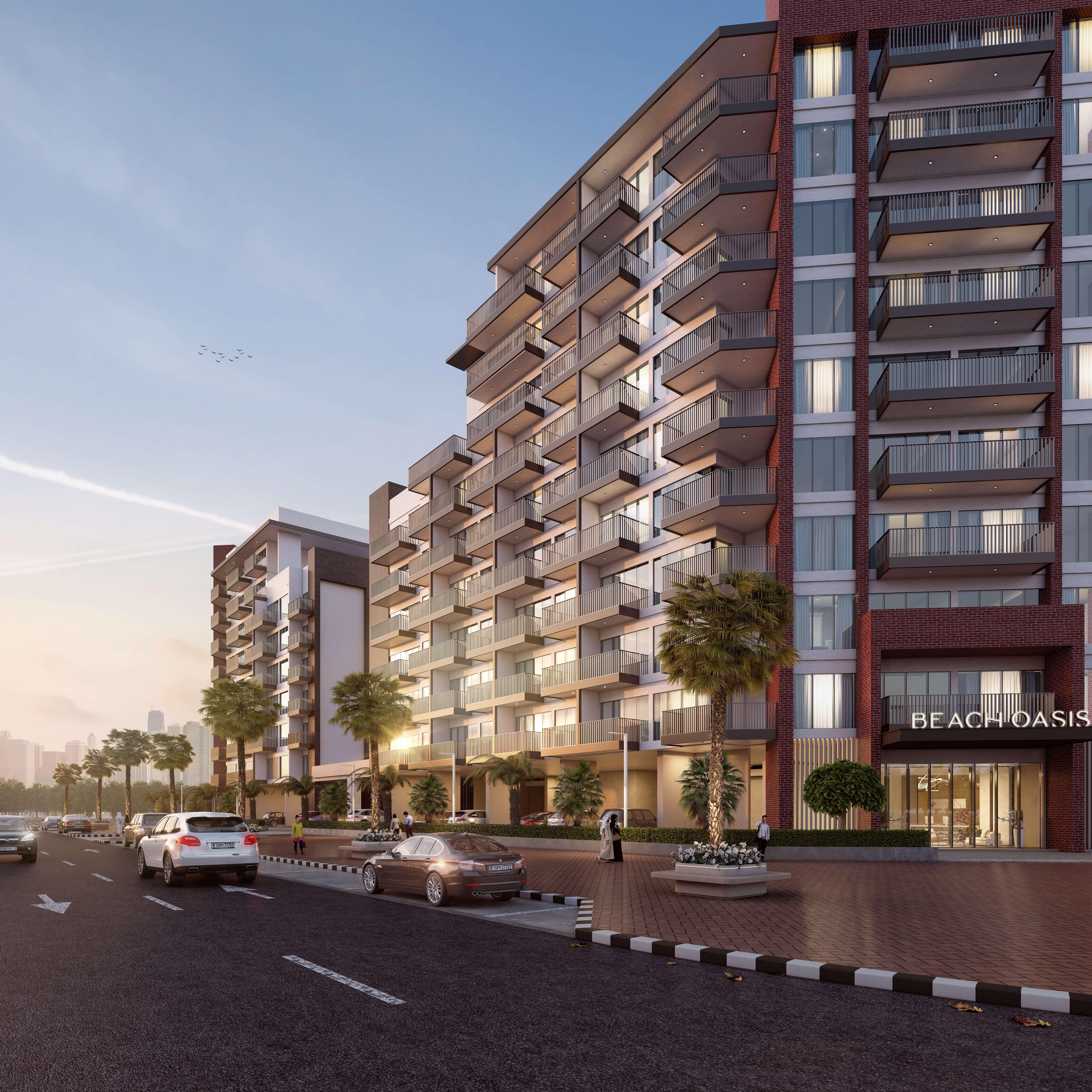 🏙️ Azizi Beach Oasis 2 – Tower A