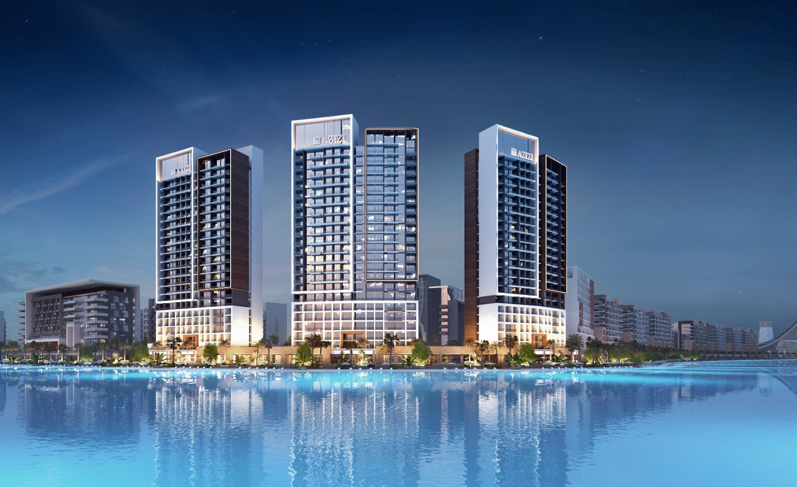 🏙️ AZIZI Riviera – unikátna príležitosť pre investorov pri lagúne v Dubaji