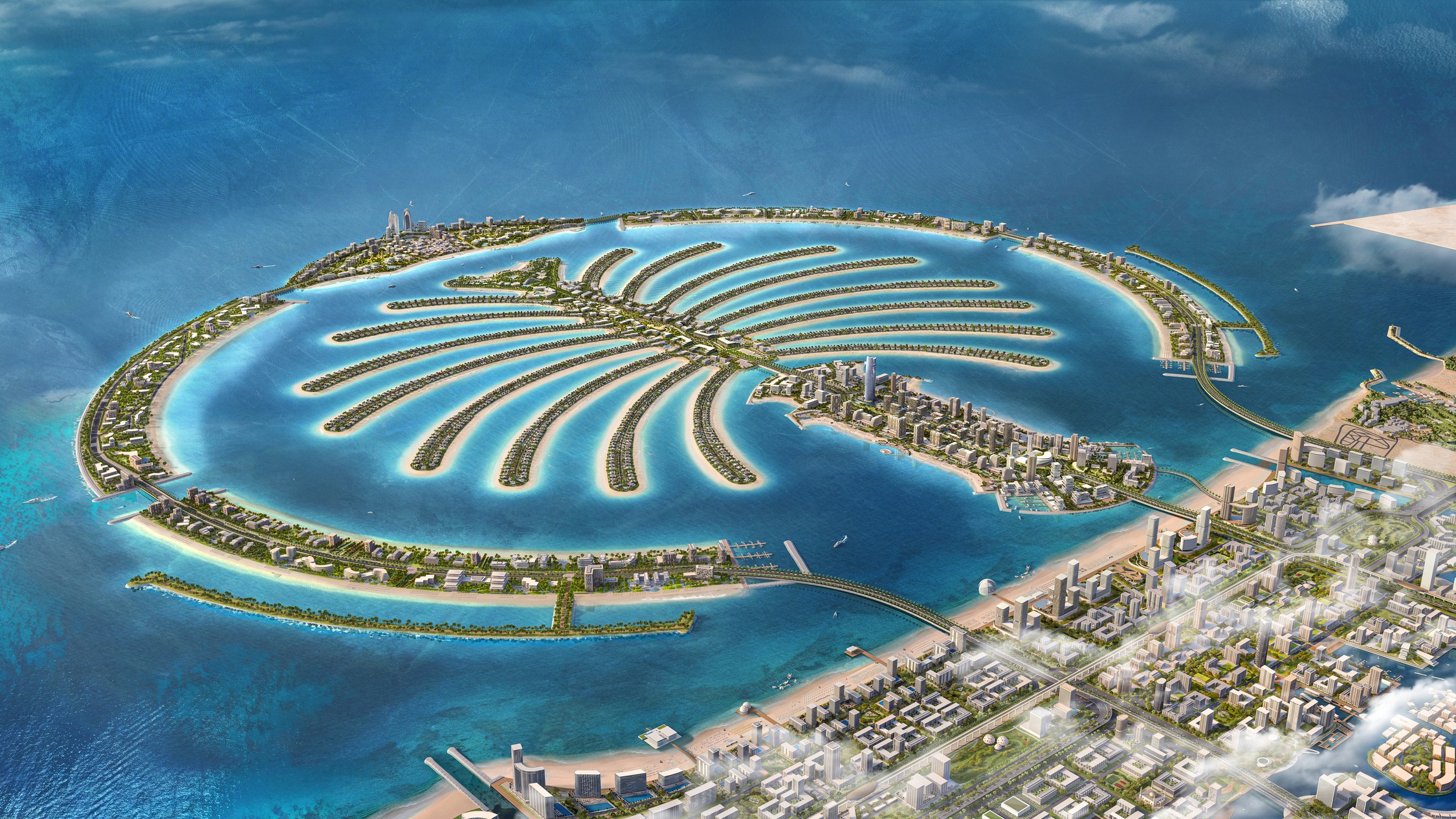 Exkluzívne parcely pre vily na Palm Jebel Ali