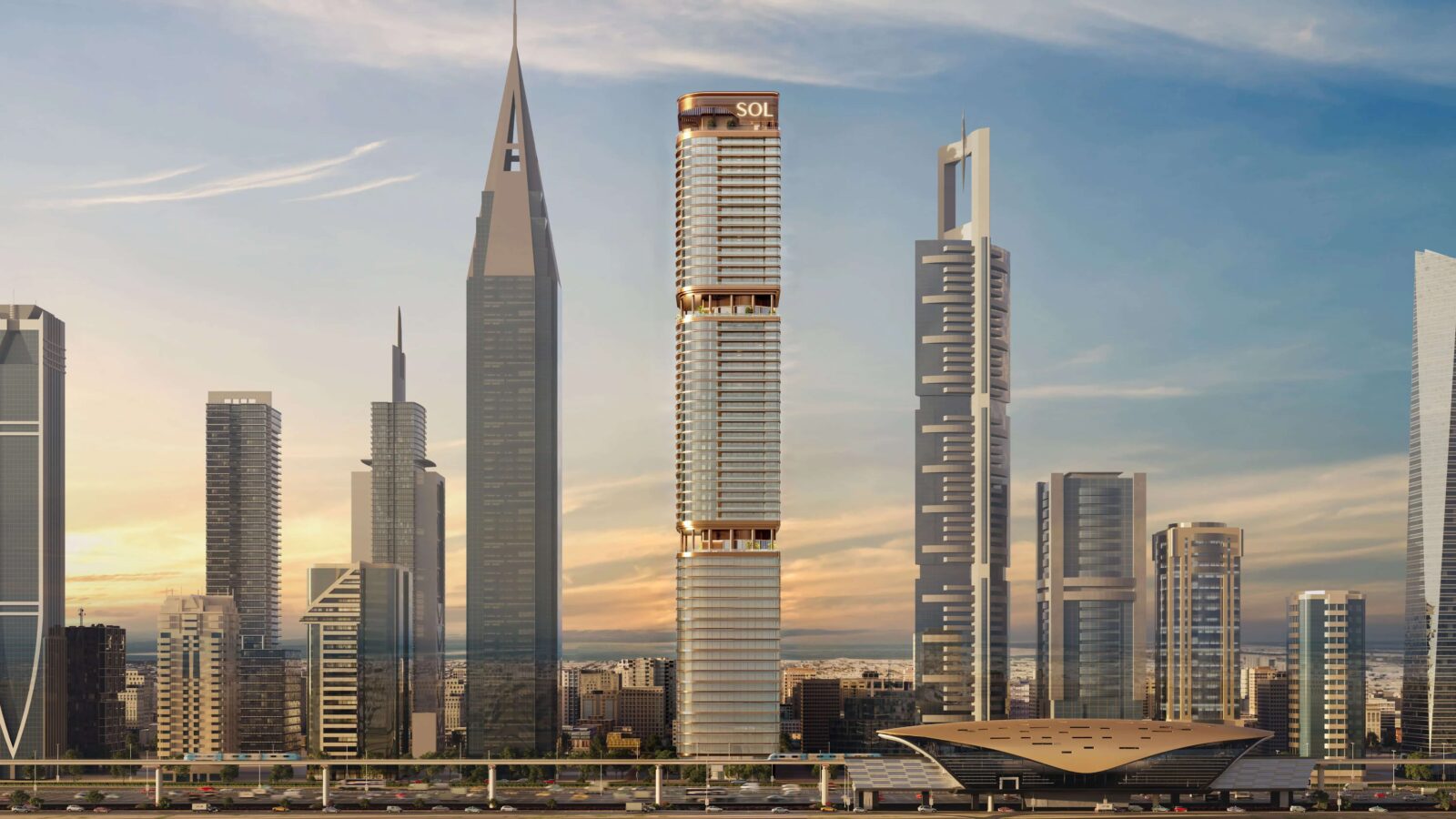 🌟 Luxusné bývanie s panoramatickým výhľadom v City Walk – SOL Luxe od SOL Properties