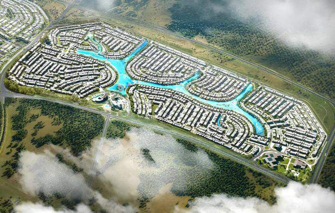 Investičné rodinné domy v Dubaji – Damac Islands 2 Antigua